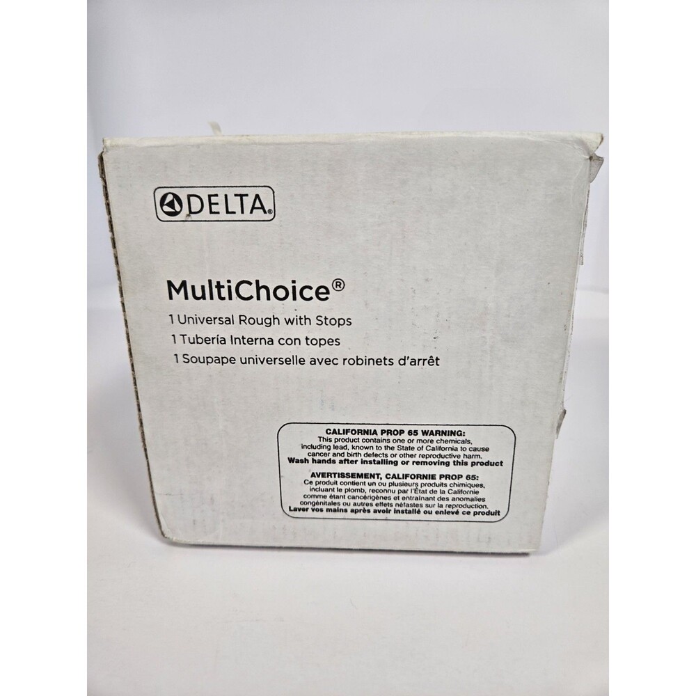 Delta R10000-UNWS MultiChoice Universal Tub/Shower Rough-In Valve w/ Stops - Picture 2 of 8